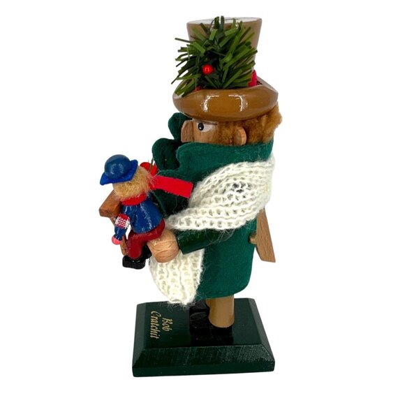 Steinbach Bob Cratchit Mini Nutcracker 1999 A Christmas Carol Signed Limited - Picture 8 of 12